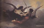 Adolphe William Bouguereau A Soul Brought to Heaven (mk26) France oil painting artist
